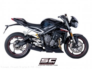 SC1-R Exhaust by SC-Project Triumph / Street Triple R 765 / 2019