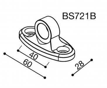 Rizoma Mirror Adapter BS721B