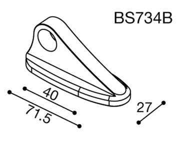 Rizoma Mirror Adapter BS734B