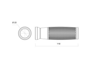 Rizoma Universal URLO Billet Aluminum Grips