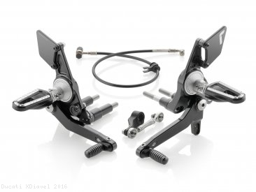 Adjustable Rearsets by Rizoma Ducati / XDiavel / 2016