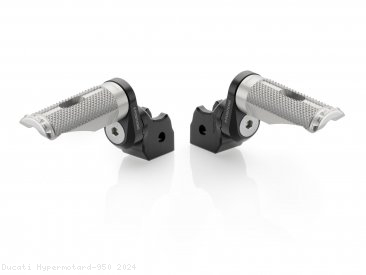 Eccentric Adjustable Footpeg Adapters by Rizoma Ducati / Hypermotard 950 / 2024