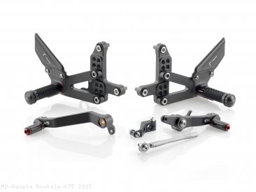 "RRC" Rearsets by Rizoma MV Agusta / Brutale 675 / 2015