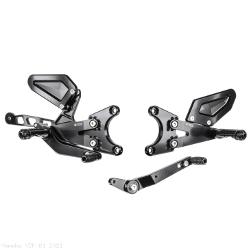 Adjustable Rearsets by Bonamici Yamaha / YZF-R1 / 2021