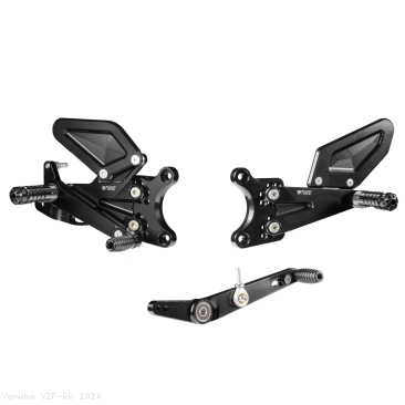 Adjustable Rearsets by Bonamici Yamaha / YZF-R6 / 2020