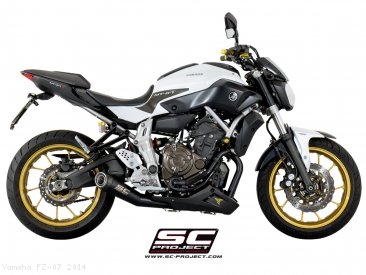 Conic Exhaust by SC-Project Yamaha / FZ-07 / 2014