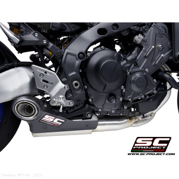 STR-1 Exhaust by SC-Project Yamaha / MT-09 / 2023