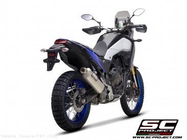 Rally Raid Exhaust by SC-Project Yamaha / Tenere 700 / 2022
