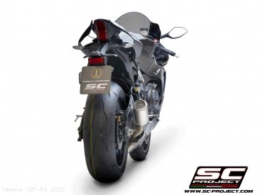 CR-T Exhaust by SC-Project Yamaha / YZF-R1 / 2022