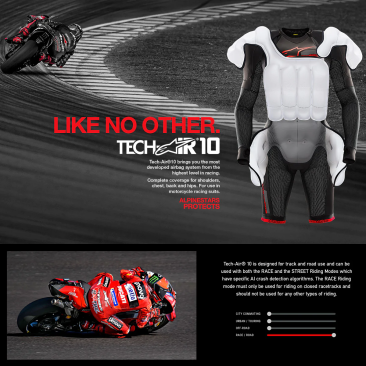 Tech-Air 10 Airbag System by Alpinestars