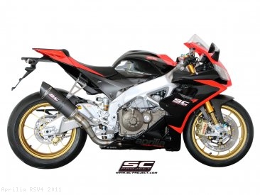 Oval Exhaust by SC-Project Aprilia / RSV4 / 2011