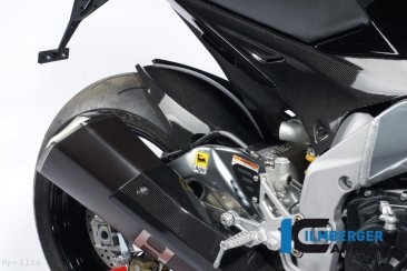 Carbon Fiber Rear Hugger by Ilmberger Carbon Aprilia / Tuono V4 1100 Factory / 2015