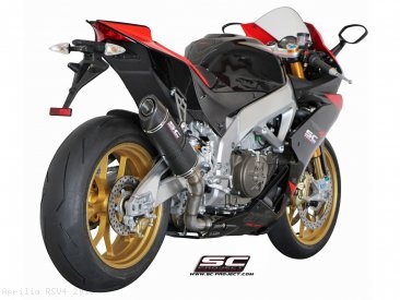 Oval Exhaust by SC-Project Aprilia / RSV4 / 2013