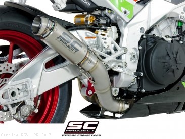 GP70-R Exhaust by SC-Project Aprilia / RSV4 RR / 2017