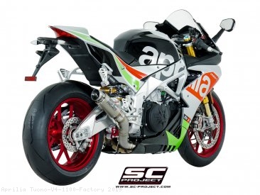 GP70-R Exhaust by SC-Project Aprilia / Tuono V4 1100 Factory / 2019