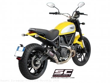 CR-T Exhaust by SC-Project Ducati / Scrambler 800 Full Throttle / 2015