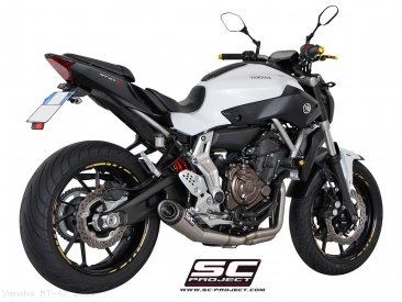 Conic Exhaust by SC-Project Yamaha / MT-07 / 2020