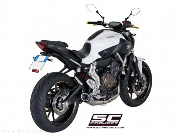 Conic Exhaust by SC-Project Yamaha / MT-07 / 2014