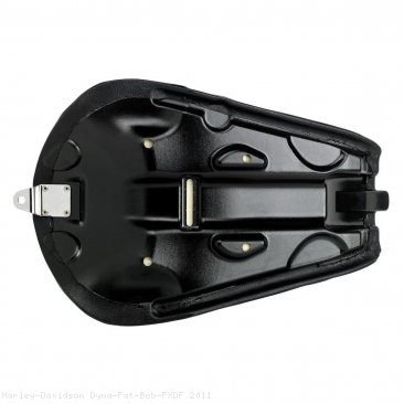 Horizontal Tuck n' Roll Champion Seat by Biltwell Harley Davidson / Dyna Fat Bob FXDF / 2011