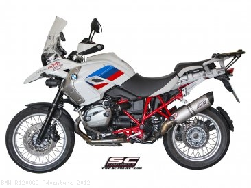 Oval Exhaust by SC-Project BMW / R1200GS Adventure / 2012