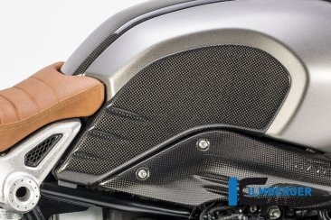 Carbon Fiber Side Tank Cover by Ilmberger Carbon BMW / R nineT / 2015