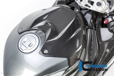 Carbon Fiber Upper Tank Cover by Ilmberger BMW / S1000R / 2020