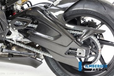 Carbon Fiber Swingarm Cover Set by Ilmberger Carbon BMW / S1000R / 2014