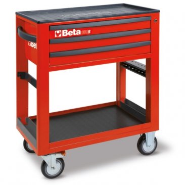 C50S Service tool trolley with 3 drawers by Beta Tools