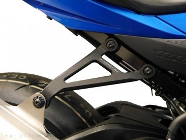 Exhaust Hanger Bracket with Passenger Peg Blockoff by Evotech Performance Suzuki / GSX-R1000 / 2018