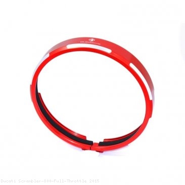 Billet Aluminum Headlight Trim Ring by Ducabike Ducati / Scrambler 800 Full Throttle / 2015