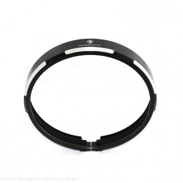 Billet Aluminum Headlight Trim Ring by Ducabike Ducati / Scrambler 800 Icon / 2015