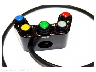 Left Hand 7 Button Street Switch by Ducabike Ducati / Monster 1200 / 2018