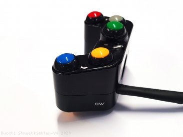 Left Hand Street Button Switch by Ducabike Ducati / Streetfighter V4 / 2020