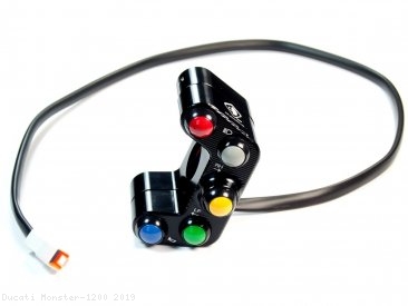 Left Hand Street Button Switch by Ducabike Ducati / Monster 1200 / 2019