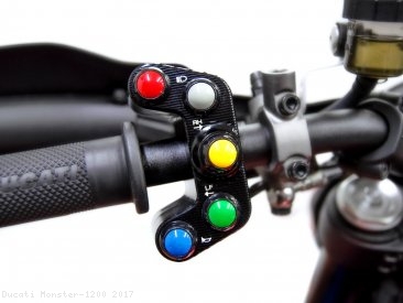 Left Hand Street Button Switch by Ducabike Ducati / Monster 1200 / 2017