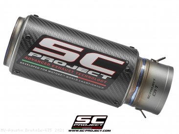 CR-T Exhaust by SC-Project MV Agusta / Brutale 675 / 2021