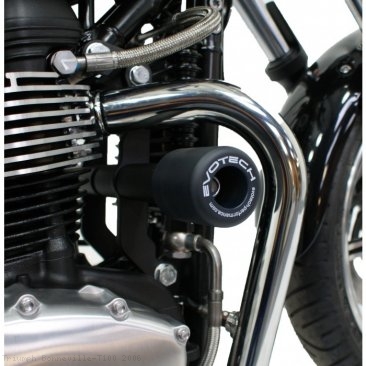 Frame Sliders by Evotech Performance Triumph / Bonneville T100 / 2006