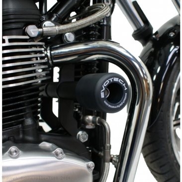 Frame Sliders by Evotech Performance Triumph / Bonneville T100 / 2014