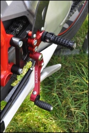 Adjustable SP Rearsets by Ducabike Ducati / 1198 / 2012