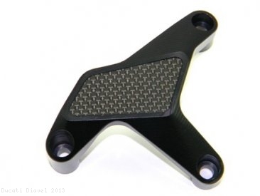 Water Pump Guard with Carbon Inlay by Ducabike Ducati / Diavel / 2013