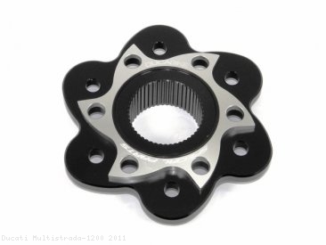 6 Hole Rear Sprocket Carrier Flange Cover by Ducabike Ducati / Multistrada 1200 / 2011