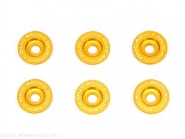 Dry Clutch Billet Aluminum Spring Caps by Ducabike Ducati / Monster 1100 / 2010