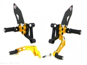 Adjustable SP Rearsets by Ducabike Ducati / 1198 / 2010