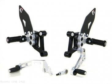 Adjustable SP Rearsets by Ducabike Ducati / 1198 / 2012