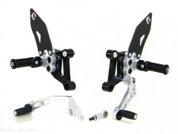 Adjustable SP Rearsets by Ducabike Ducati / 848 / 2007
