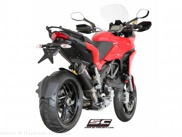 Oval De-Cat SC1 Exhaust by SC-Project Ducati / Multistrada 1200 / 2011