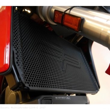 Radiator Oil Cooler and Engine Guard Kit by Evotech Performance Ducati / Multistrada 1200 S / 2017