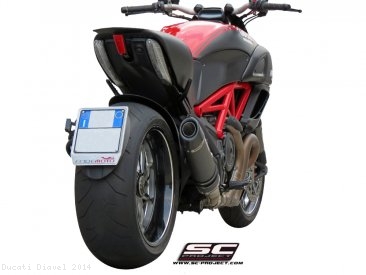 Oval Exhaust by SC-Project Ducati / Diavel / 2014