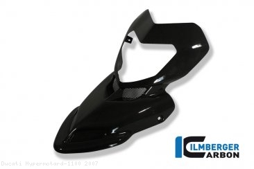 Carbon Fiber Front Beak Fairing by Ilmberger Carbon Ducati / Hypermotard 1100 / 2007