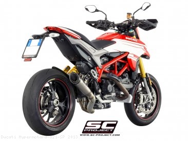 S1 Exhaust by SC-Project Ducati / Hypermotard 821 SP / 2013